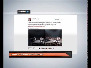 Chanyeol terlompat gara-gara lipas