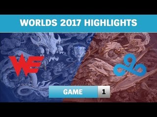 Highlights: WE vs C9 Game 1 - Tứ kết CKTG 2017