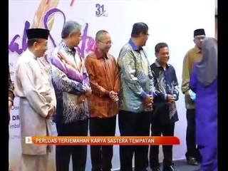 Perluas terjemahan karya sastera tempatan