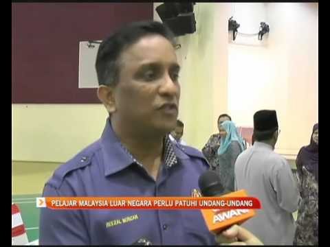 Pelajar Malaysia di luar negara perlu patuhi undang-undang