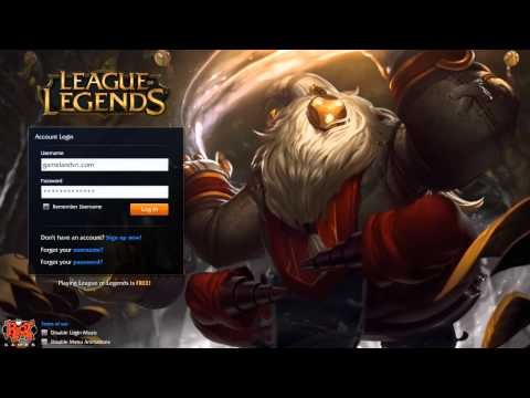 LOL PBE 3/6 Update: Bard Login Screen