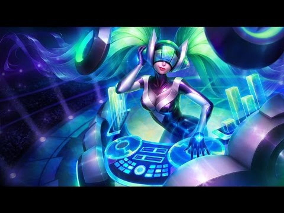 League of Legends 4.5: DJ Sona Login Screen