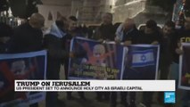 Palestinians shocked by Trump decision to announce Jerusalem as Israeli capital