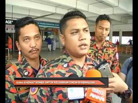 Guna khidmat bomba untuk keluarkan cincin di kemaluan