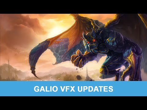 LOL PBE 6/12/2015: Galio VFX Updates