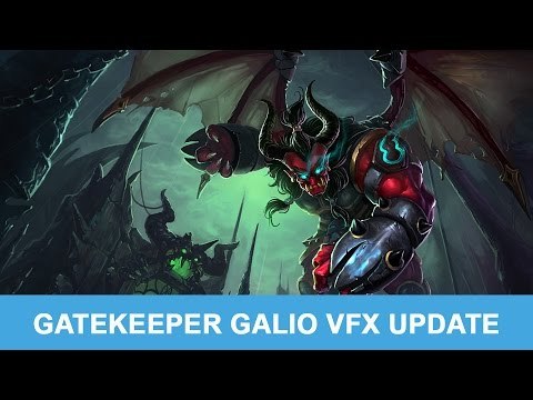 LOL PBE 6/16/2015: Gatekeeper Galio VFX Update