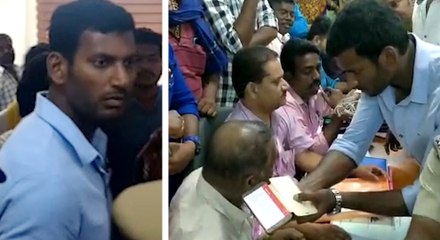 விஷாலை பார்த்து அதிமுக அதிகமாக பதற்றப்படுவது ஏன்?- வீடியோ