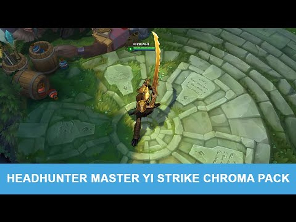 LMHT 5.12: Gói Đa Sắc Master Yi Thợ Săn Chiến Đấu