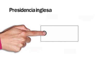 Presidencia inglesa. Colocar a los invitados en la mesa