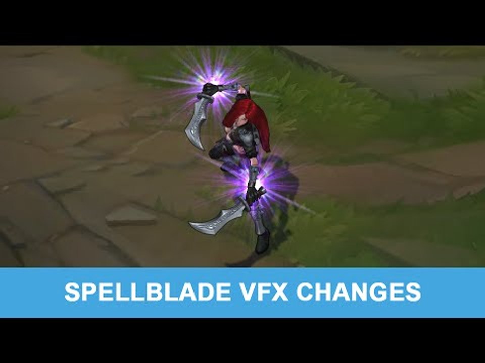 LOL PBE 7/8/2015: Spellblade VFX Changes