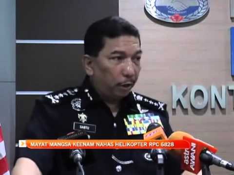 Mayat mangsa keenam nahas helikopter RPC 6828