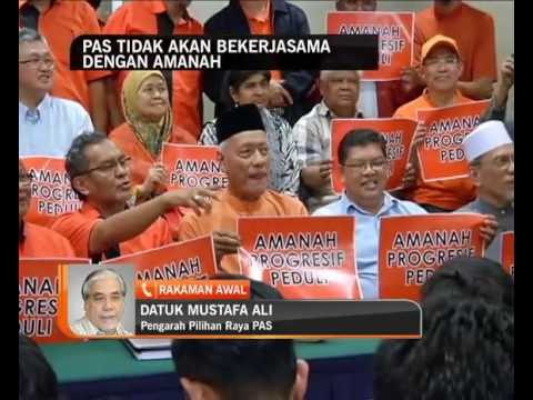 PAS tidak akan bekerjasama dengan Amanah