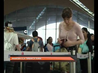 Imigrisen KLIA terbaik dunia