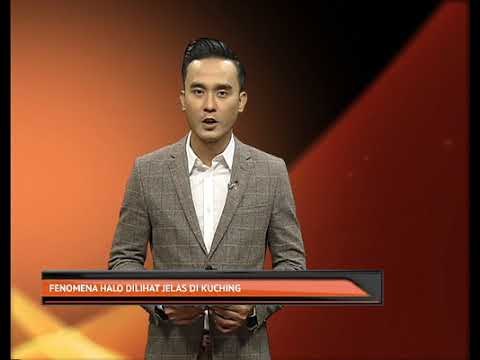 Fenomena halo dilihat jelas di Kuching
