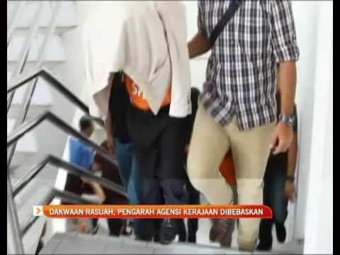 Dakwaan rasuah, pengarah agensi kerajaan dibebaskan