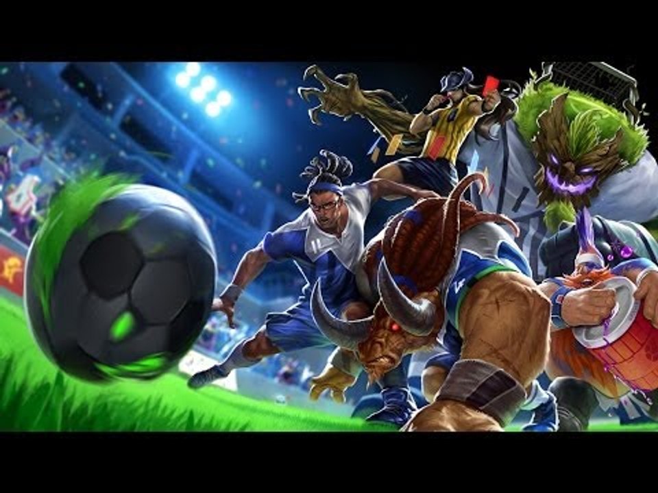 LOL PBE: Futbul Login Screen