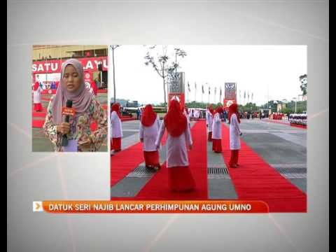 Datuk Seri Najib lancar Perhimpunan Agung UMNO