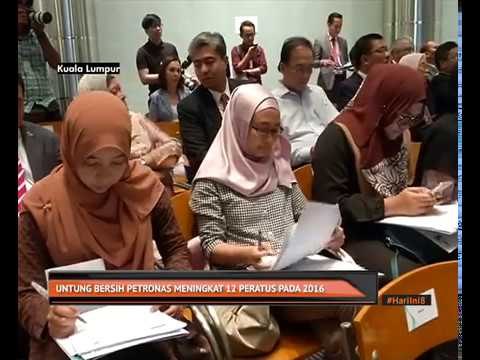 Untung bersih Petronas meningkat 12 peratus pada 2016
