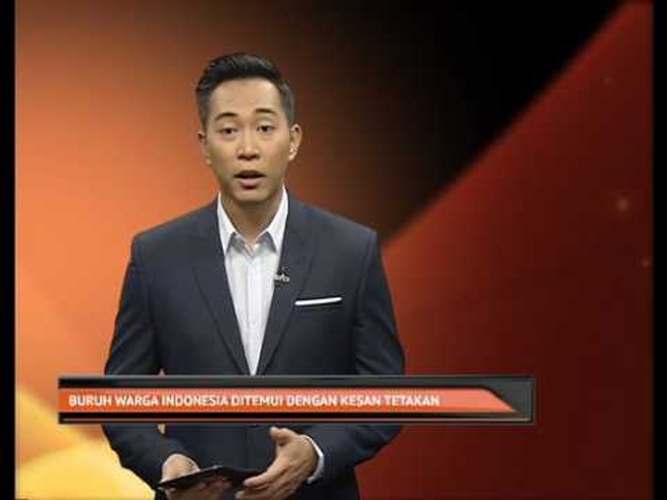 Buruh warga Indonesia ditemui dengan kesan tetakan