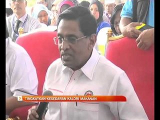 Tingkatkan kesedaran kalori makanan