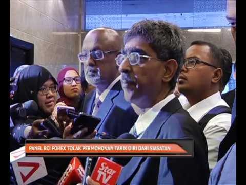 Panel RCI Forex tolak permohonan tarik diri dari siasatan