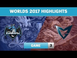Highlights: LZ vs SSG Game 3 - Tứ kết CKTG 2017