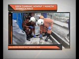 Kren tumbang hempap 2 mangsa sehingga maut