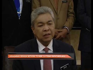 Kekasaran semasa Nothing To Hide 2.0 tidak patut berlaku