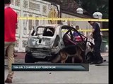 Teen girl's charred body found in car