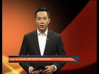 Mati dilanggar lori sedang mengundur