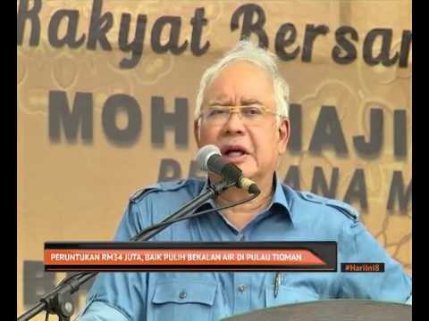 Peruntukan RM34 juta baik pulih bekalan air di Pulau Tioman