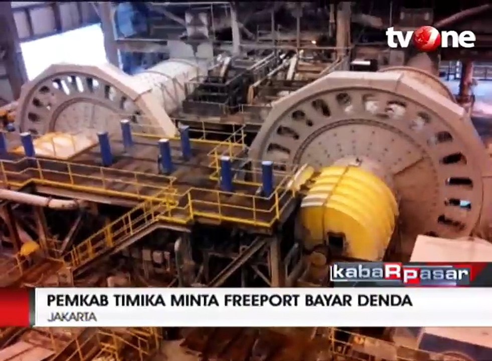 Pemkab Timika Minta Freeport Bayar Denda
