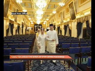 Tunku Tun Aminah kini bergelar isteri Dennis Muhammad