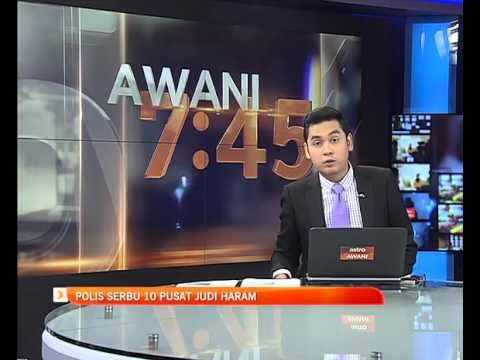 Polis serbu 10 pusat judi haram