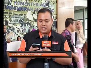 Keputusan GPN SPM 2016 lebih baik