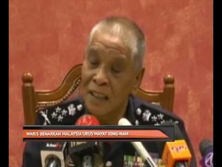 Waris benarkan Malaysia urus mayat Kim Jong Nam