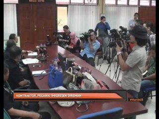 Kontraktor, pegawai imigresen direman