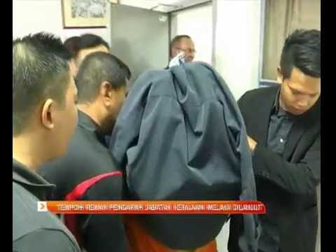 Tempoh reman pengarah jabatan kerajaan Melaka dilanjut