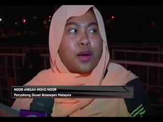 Bermalam di stadium kerana takut takut terlepas tiket perlawanan akhir