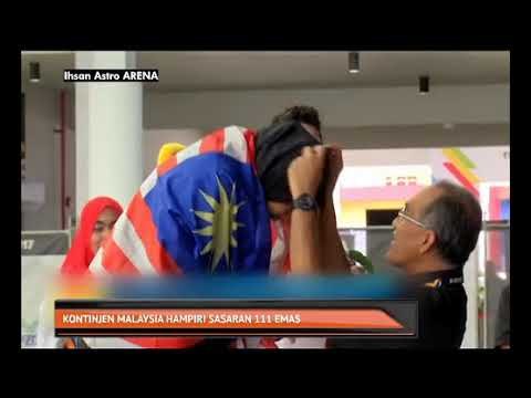 Kontinjen Malaysia hampiri sasaran 111 emas
