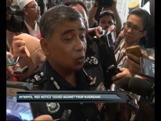 Interpol 'red notice' issued against four N.Koreans