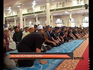 TPM tunai solat Jumaat di Pulapol