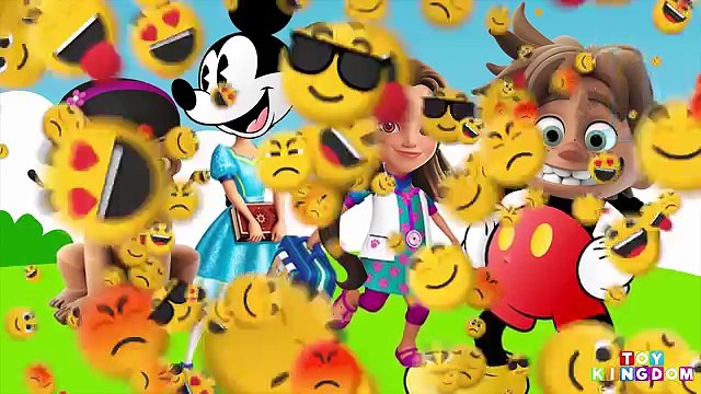 Wrong Heads Body Funny Doc McStuffins Elena of Avalor Good Dinosaur Mickey Mouse Finger Family Song