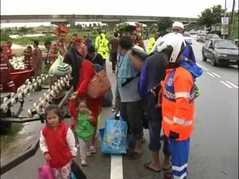 Jumlah mangsa banjir di Perak menurun