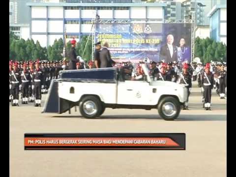 PM: Polis harus bergerak seiring masa bagi mendepani cabaran baharu