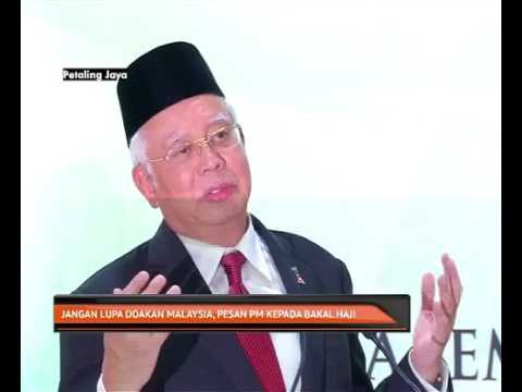 Jangan lupa doakan Malaysia, pesan PM kepada bajal haji