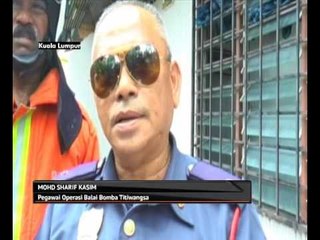 Dua kediaman kebakaran di Kampung Baru