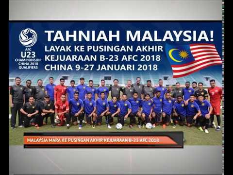 Malaysia mara ke pusingan akhir kejuaraan B-23 AFC 2018