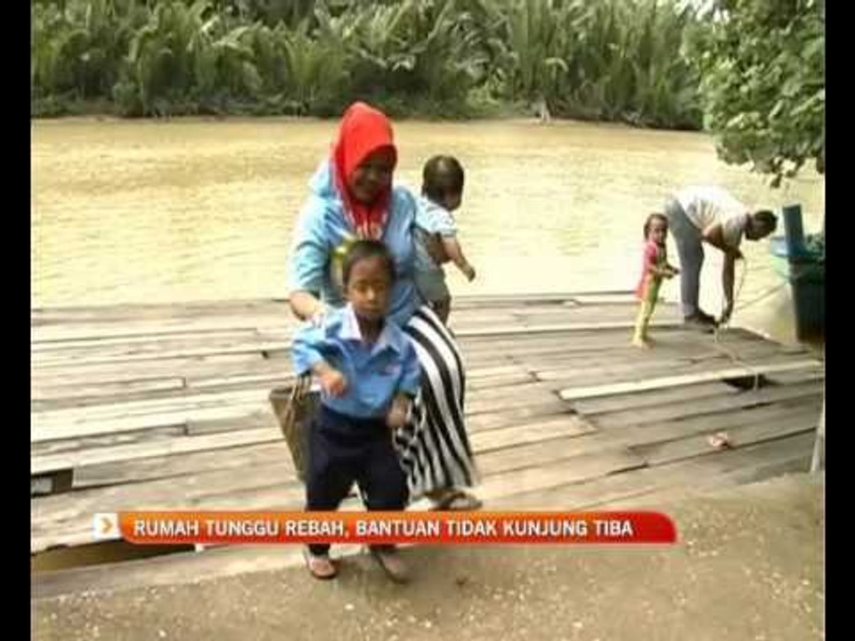 Rumah tunggu rebah, bantuan tidak kunjung tiba