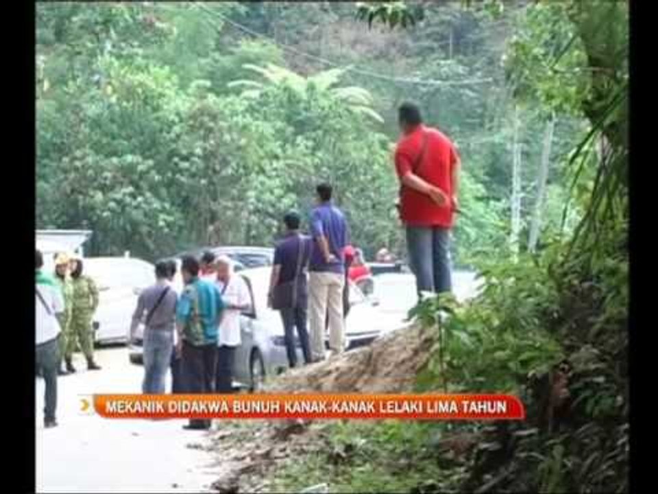Mekanik didakwa bunuh kanak-kanak lelaki lima tahun